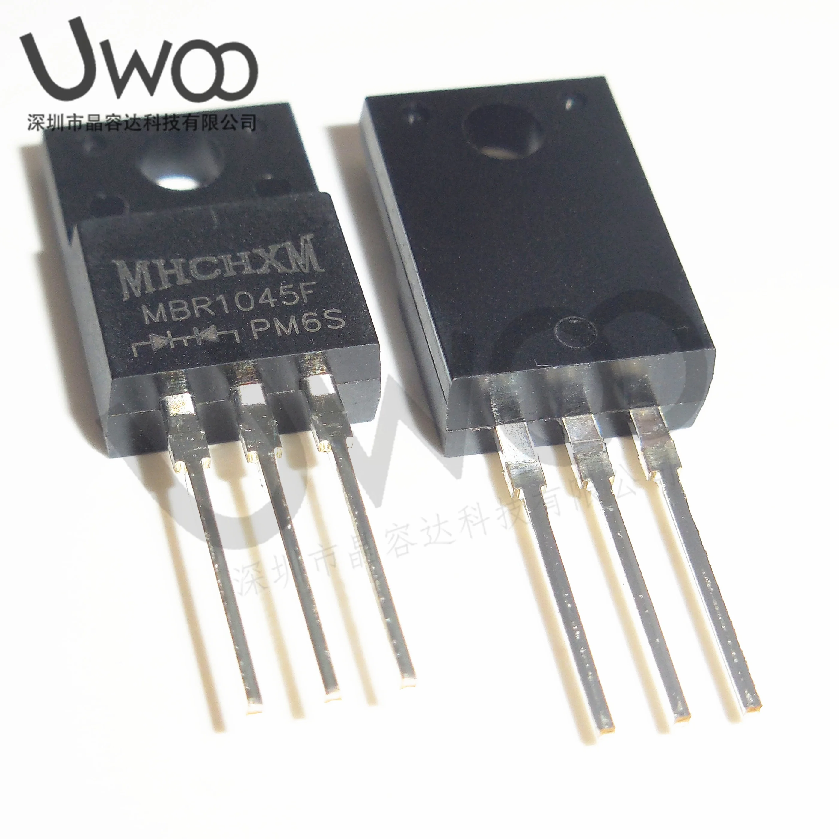 10/pcs MBR1045FCT TO220F plastic encapsulated 10A/45V IGBT Module New Original