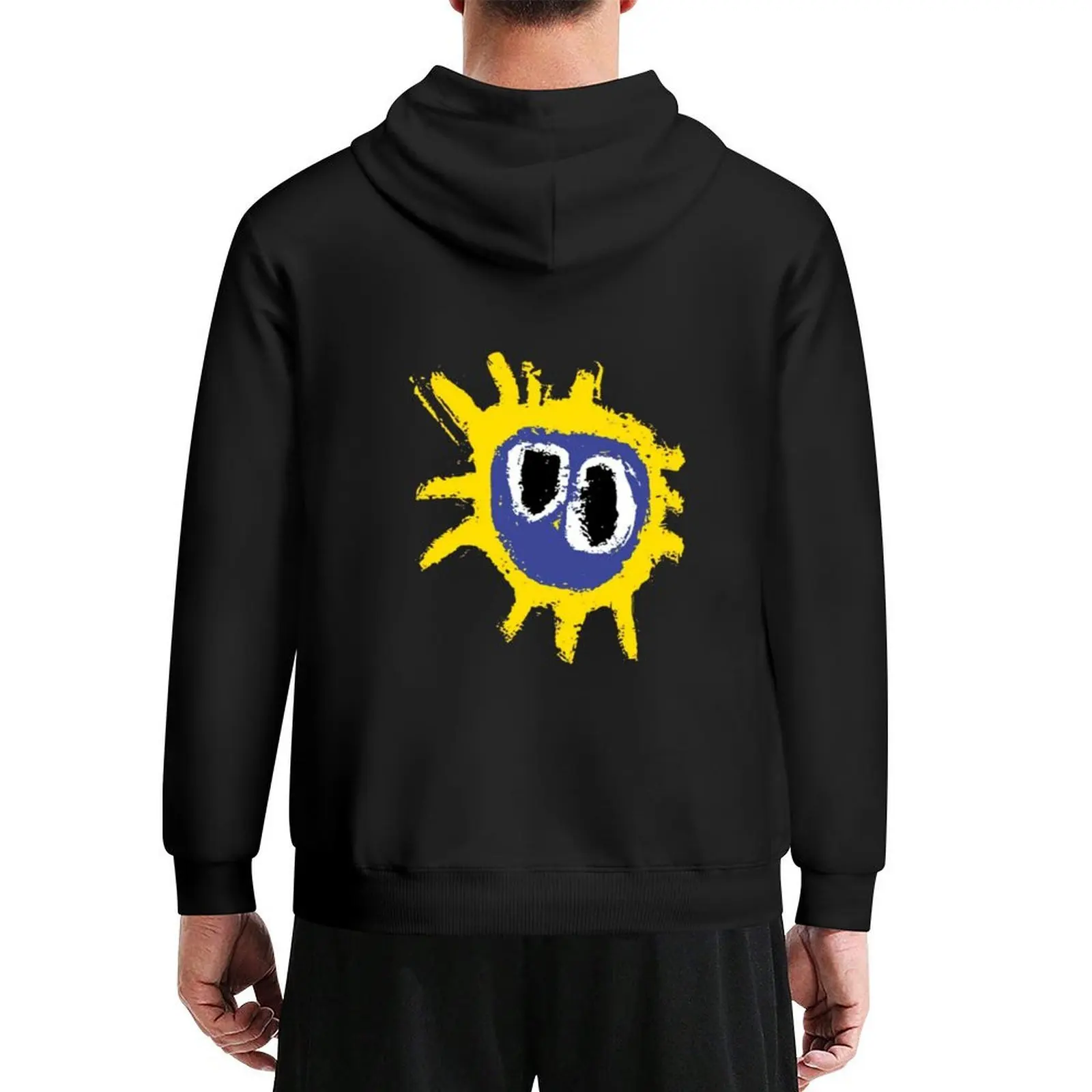 Screamadelica الأبيض هوديي الرجال ملابس الخريف سترة الرجال ملابس للرجال الرجال قميص العرق مجموعة هوديي الشارع الشهير