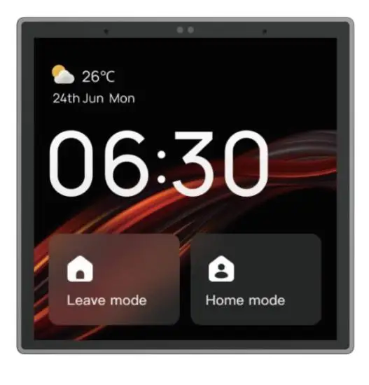 

Панель управления умным домом Tuya Wi-Fi Zigbee Встроенная ЖК-автоматизация с макс. 240 В. Напряжение 6а Макс. Ток изготовлен из материала ABS