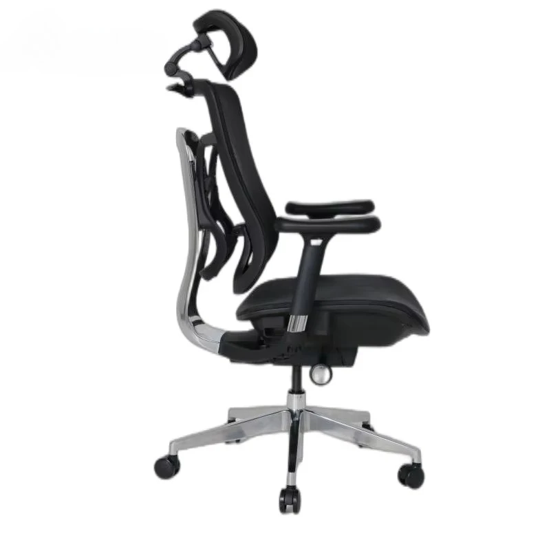 Adjustable Headrest Comfortable Mesh Ergonomic Executive Office Chair Home Lift Foldable Swivel CEO Chair