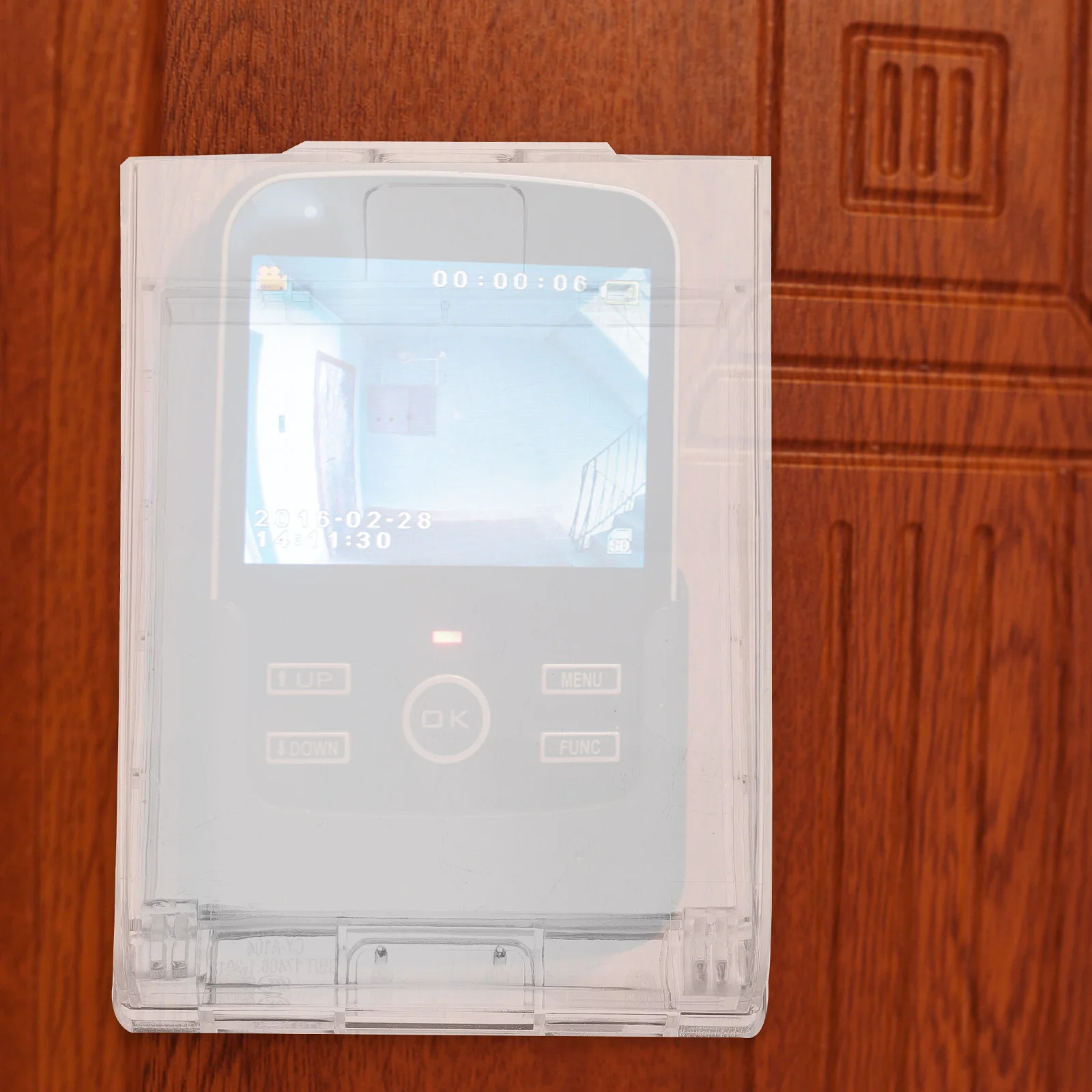 

Weatherproof Access Control Waterproof Cover Doorbell Chime Transparent Plastic