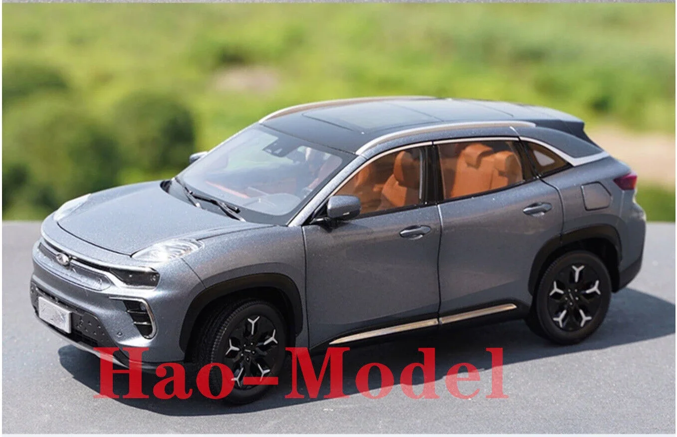 1/18 For Chery Ant SUV Alloy Model Car Diecast Metal Boys Girls Toys Kids Gifts Hobby Display Ornaments Collection Gray