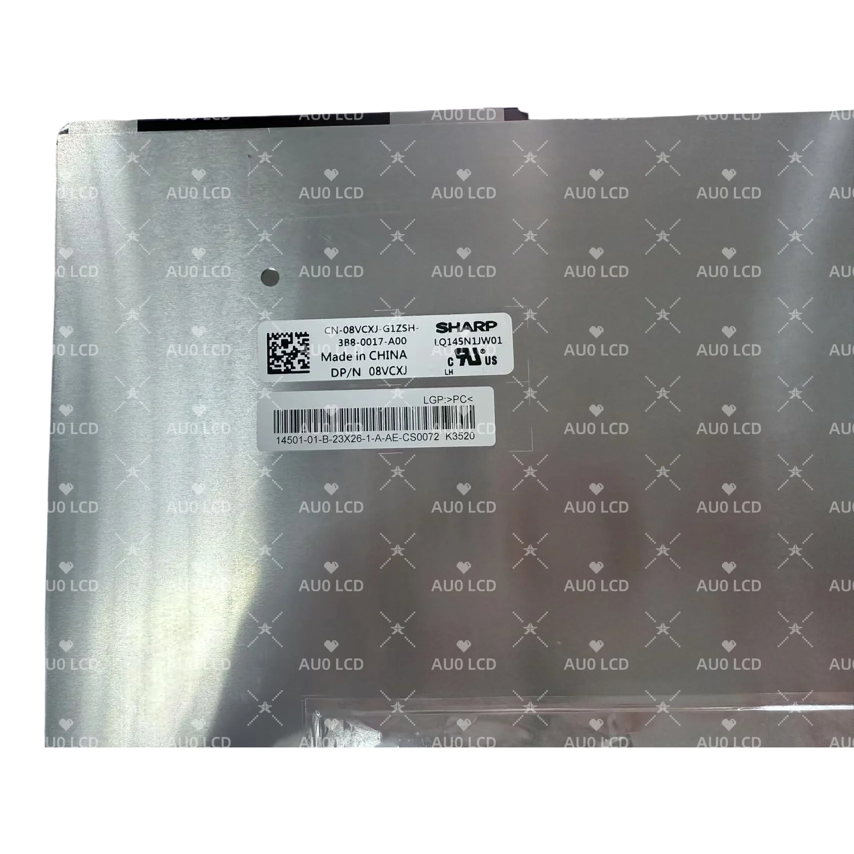 LP145WU1 SPB1 LQ145N1JW01  LQ0DASE964 for Dell XPS 14 9440 Matrix LCD Screen 1920x1200 40Pin DP/N 08VCXJ XPS 9440