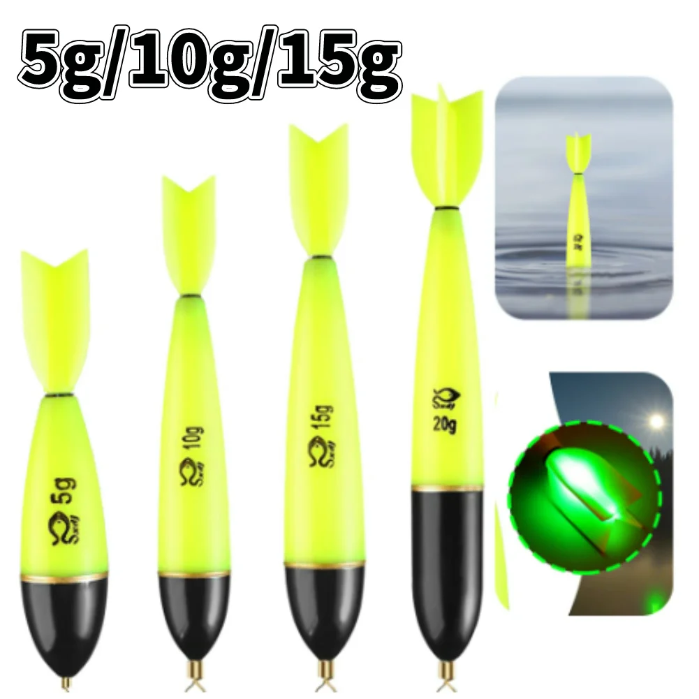 Fishing Floats Luminous Fishing Accessories Fishing Night Float Night Fishing Light Up Bobbers Sea Ocean Rock Fishing Supplies