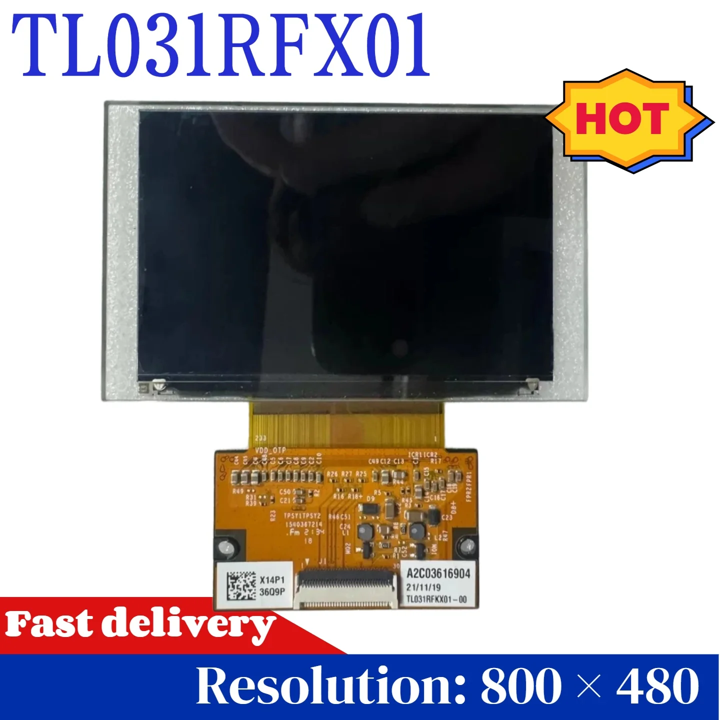 3.1inch Instrument Lcd Display Screen Tl031Rfx01 Is Suitable for Mercedes-Benz 19-21 A-Class Cla Instrument Panel