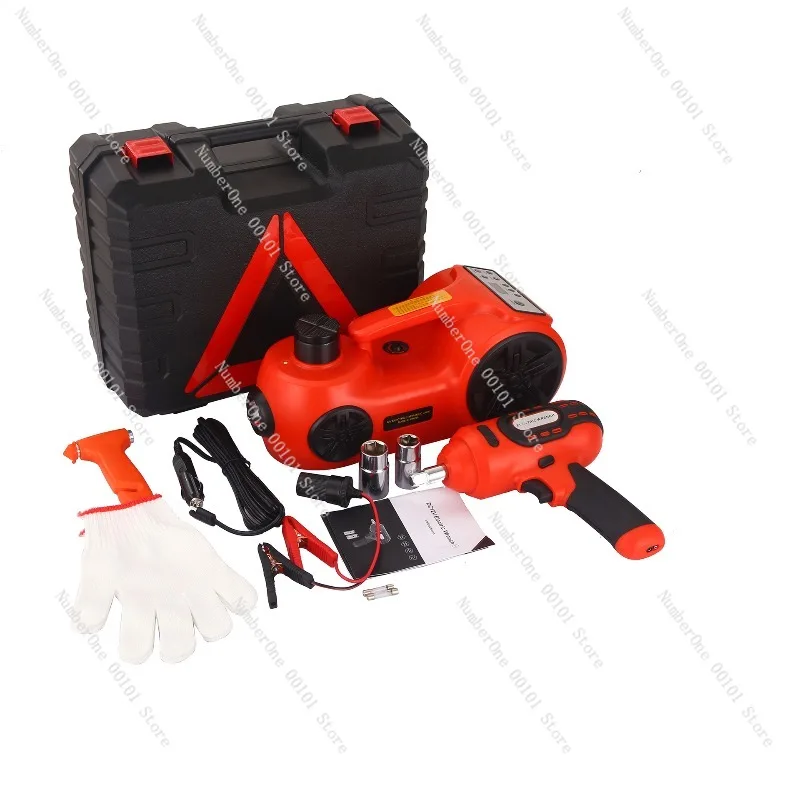 Cross-border Electric 0kg Top Outdoor Portable Vehicle Emergency Tool Lithium Control Car-mounted Lifting Equipment Wholesale