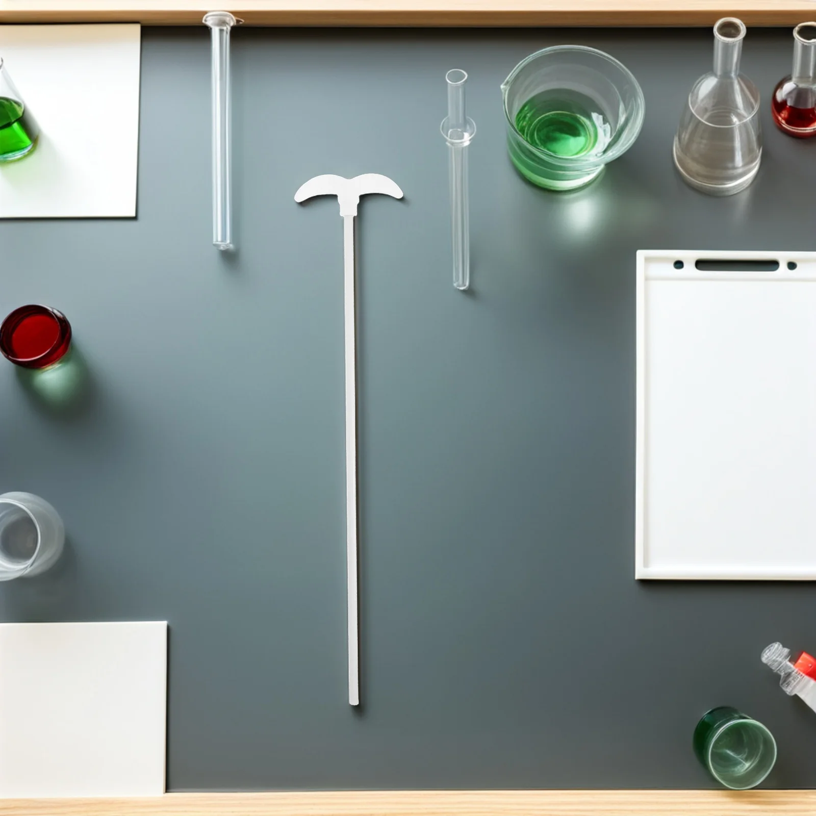 Ptfe Stirring Rod High Temperature Resistant Chemical Lab Mixer Stick For School Industry Laboratory Leakproof Anchor