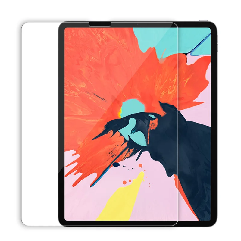 9H กระจกนิรภัยสำหรับ Apple iPad Pro 11 ''12.9'' 2018ป้องกันหน้าจอ iPad Pro 11นิ้ว12.9นิ้ว (2018) แท็บเล็ตป้องกันฟิล์ม