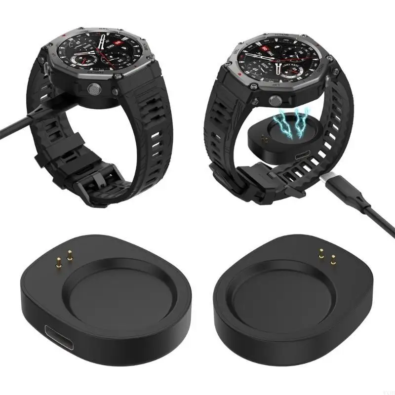 Type C Charging Adapter Dock Station For T-REX3 Smartwatch Convenient Travel Friendly Replacement Without Cable