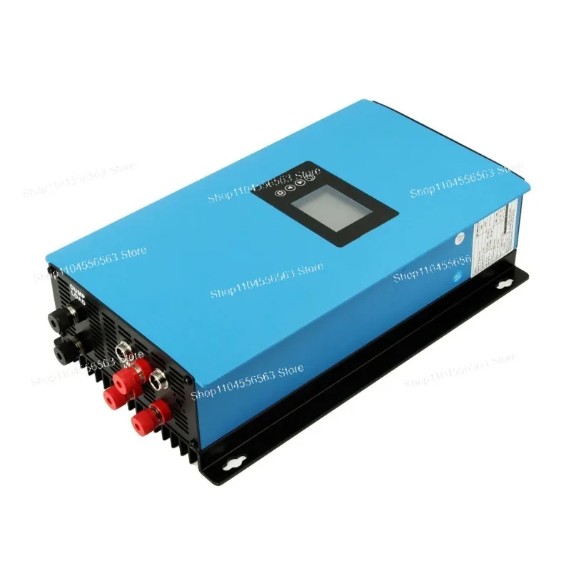 Wind Turbine Grid Tie Inverter Wind Into Electrical Power Built-in Dump Load Sensor Single Phase AC output 22V-65V/45-90V DC