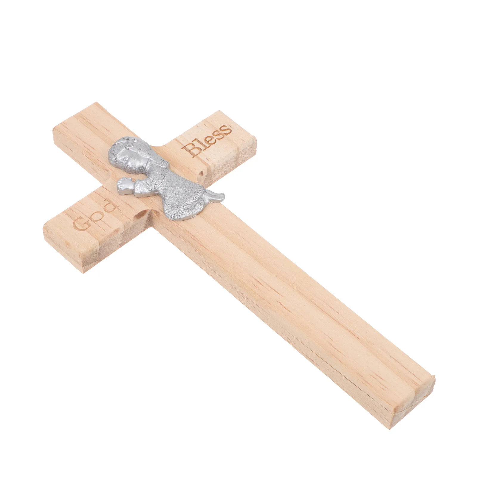 

Wood 3D Carved Religious Pendant Wall Hanging Solid Wood Pendant For Home Wall Decor Desk Ornament Christian Crafts Household