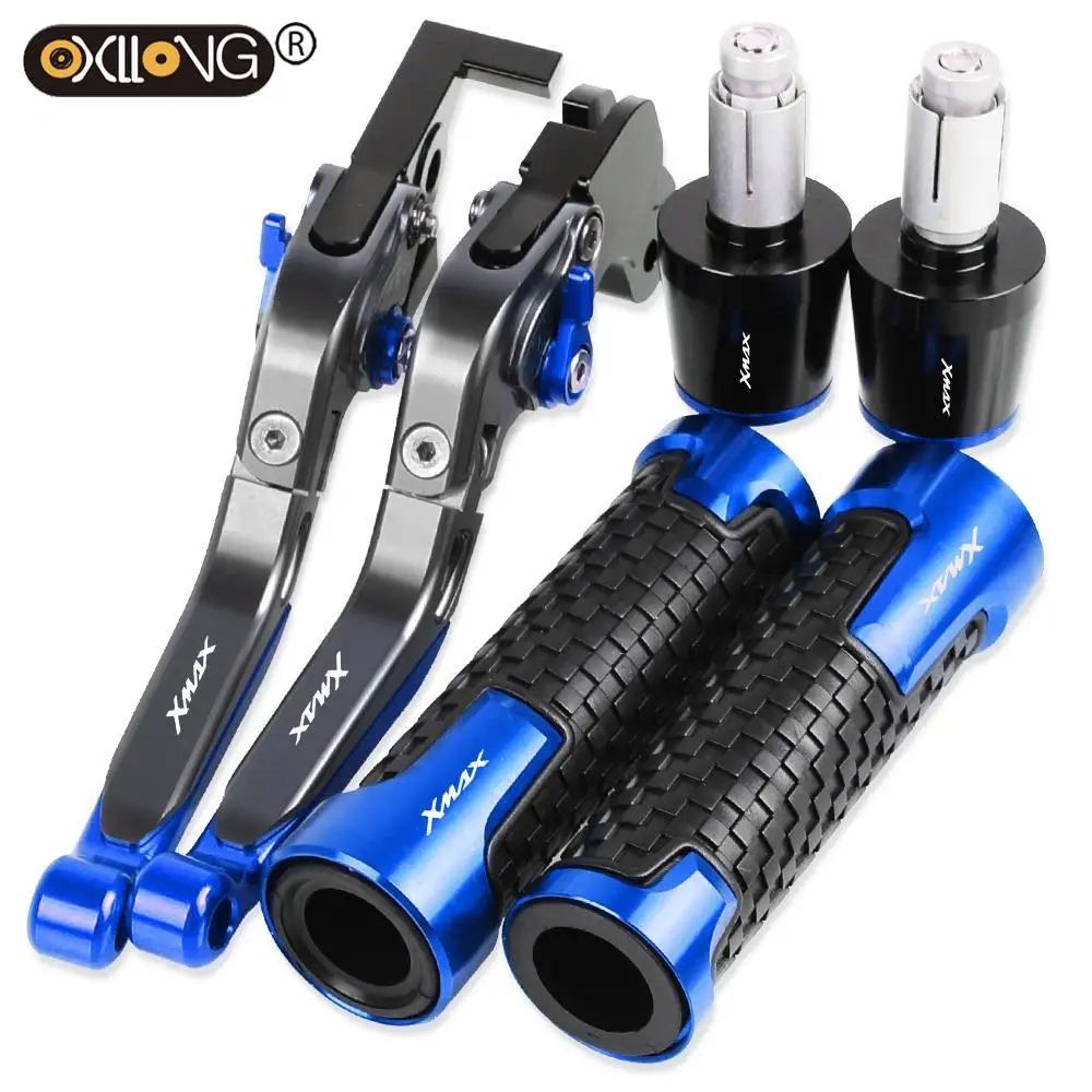 

Motorcycle Brakes Tie Rod Handbrake Brake Clutch Levers Handlebar Hand Grips ends X MAX For YAMAHA XMAX X-MAX 300 all years