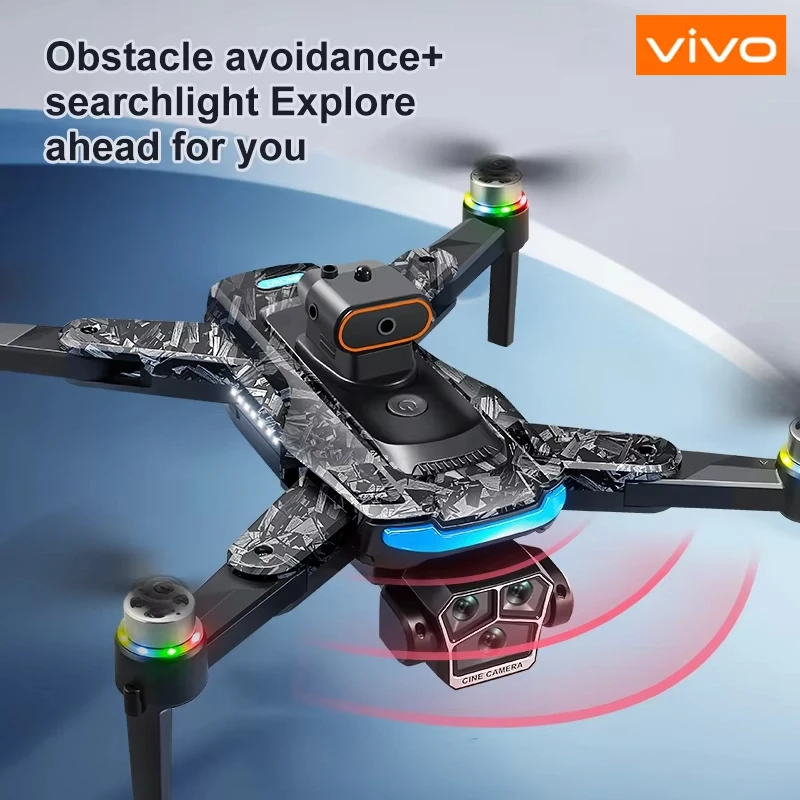 Xiaomi A14 Pro max GPS بدون فرش 8K كاميرا ثلاثية HD تدفق بصري ذكي لتجنب العوائق طائرة رباعية قابلة للطي RC بدون طيار