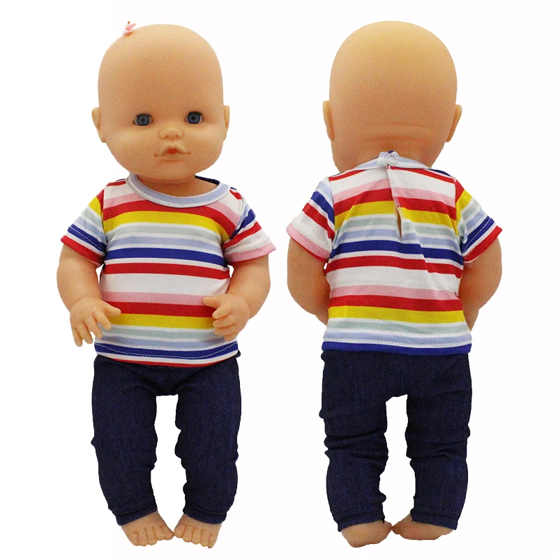 

Rainbow Suit Clothes Fit 41cm Nenuco Doll Nenuco y su Hermanita Doll Accessories