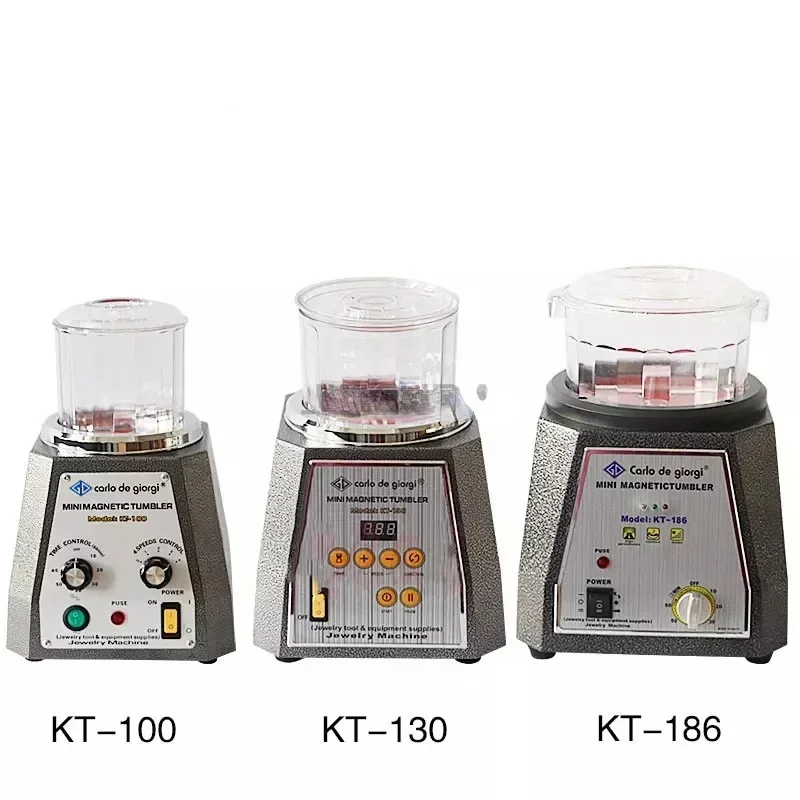 Jewellery Making Machinery Tumbler Machine Jewelry Polishing Gold Silver Finish Magnetic Machine Rock Tumbler factory price