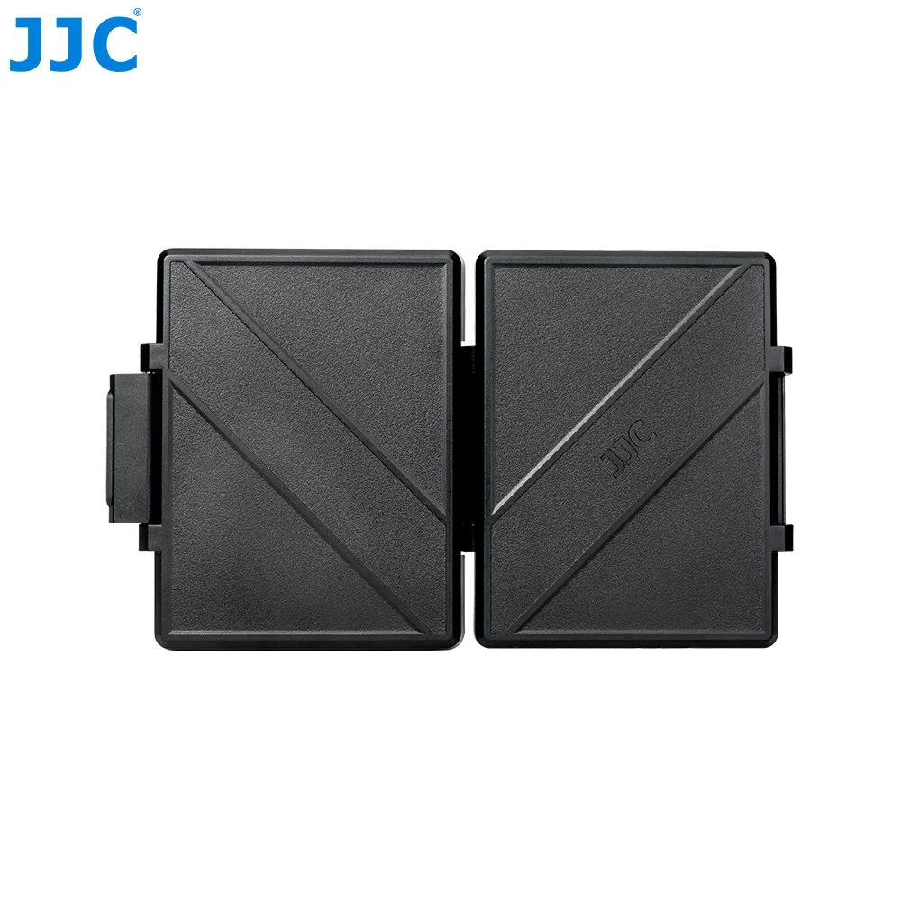 JJC 45 Slots Memory Card Case Holder Wallet Organizer for 15 TF Micro SD MSD + 30 SD SDXC SDHC Card 1 Airtag Storage Box Keeper