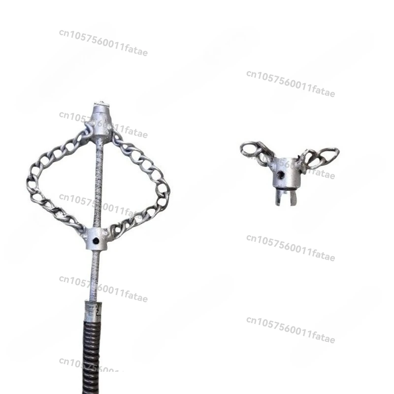 

Цепной земснаряд, очистка жестких предметов в трубах, засорение жестких предметов, новый регулируемый инструмент для пружинной дрели 16 мм