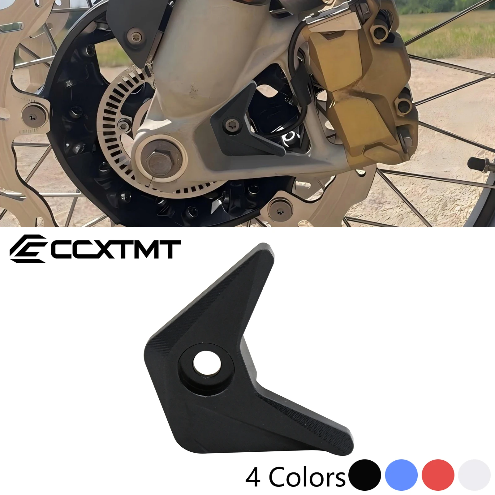 For BMW R1200R R1200RS R1200RT R1200GS R1250RS R1250GS Adventure Trophy Motorcycle Front ABS Sensor Guard Aluminum Accessories