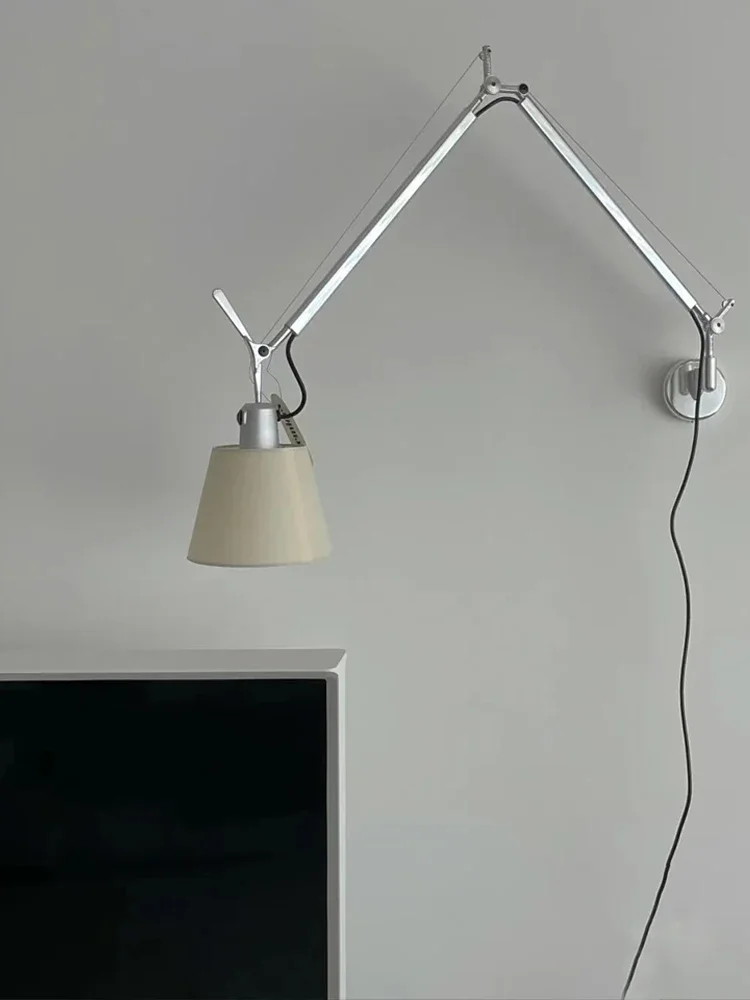 

Italy Artemide Tolomeo rocker telescopic designer study bedroom bedside long arm medieval wall lamp