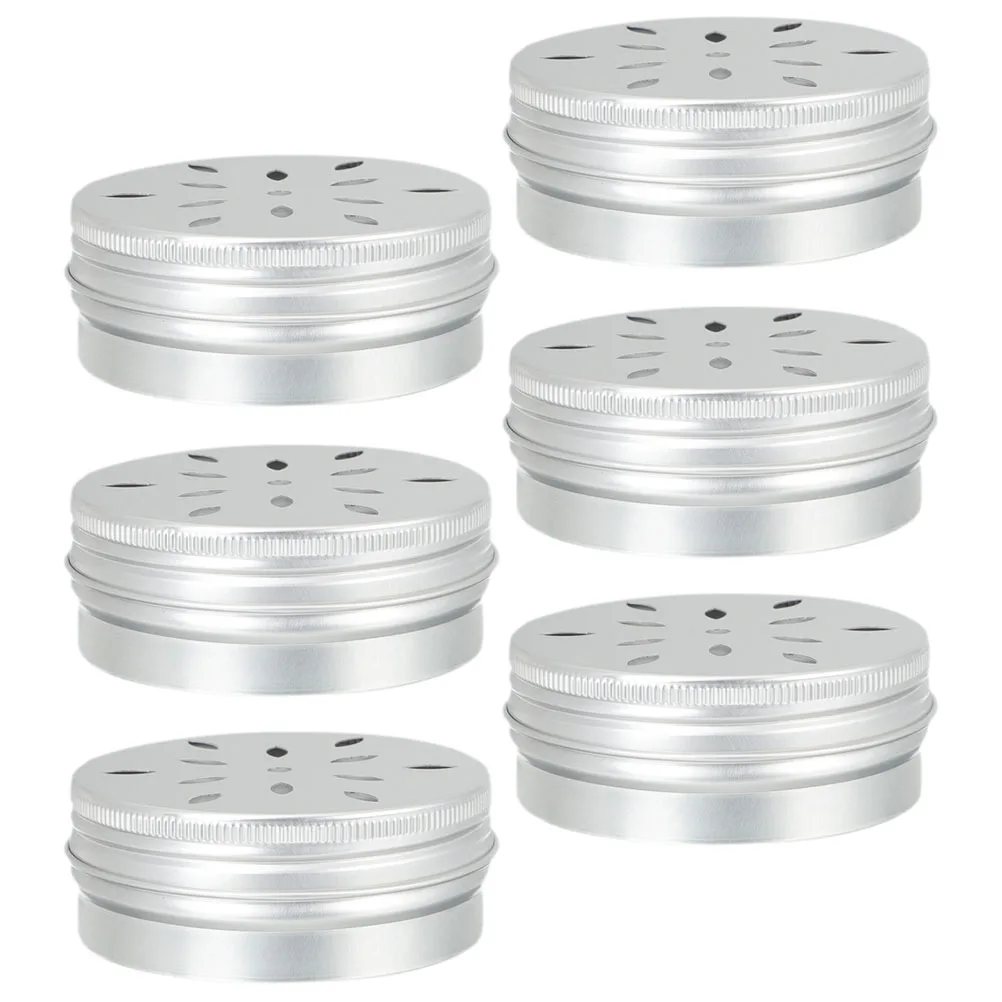 

6pcs Dog Scent Training Boxes Aluminum Odor Case for Pet Equipment Tins Service Dogs Dog Nose HOLDER