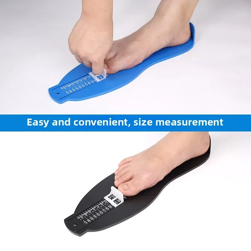 Hot Sale UK/EU Foot Measuring Device Plastic Foot Measurer Ruler Feet Measuring Ruler Sizer Gadget for Adult Promotional Gifts