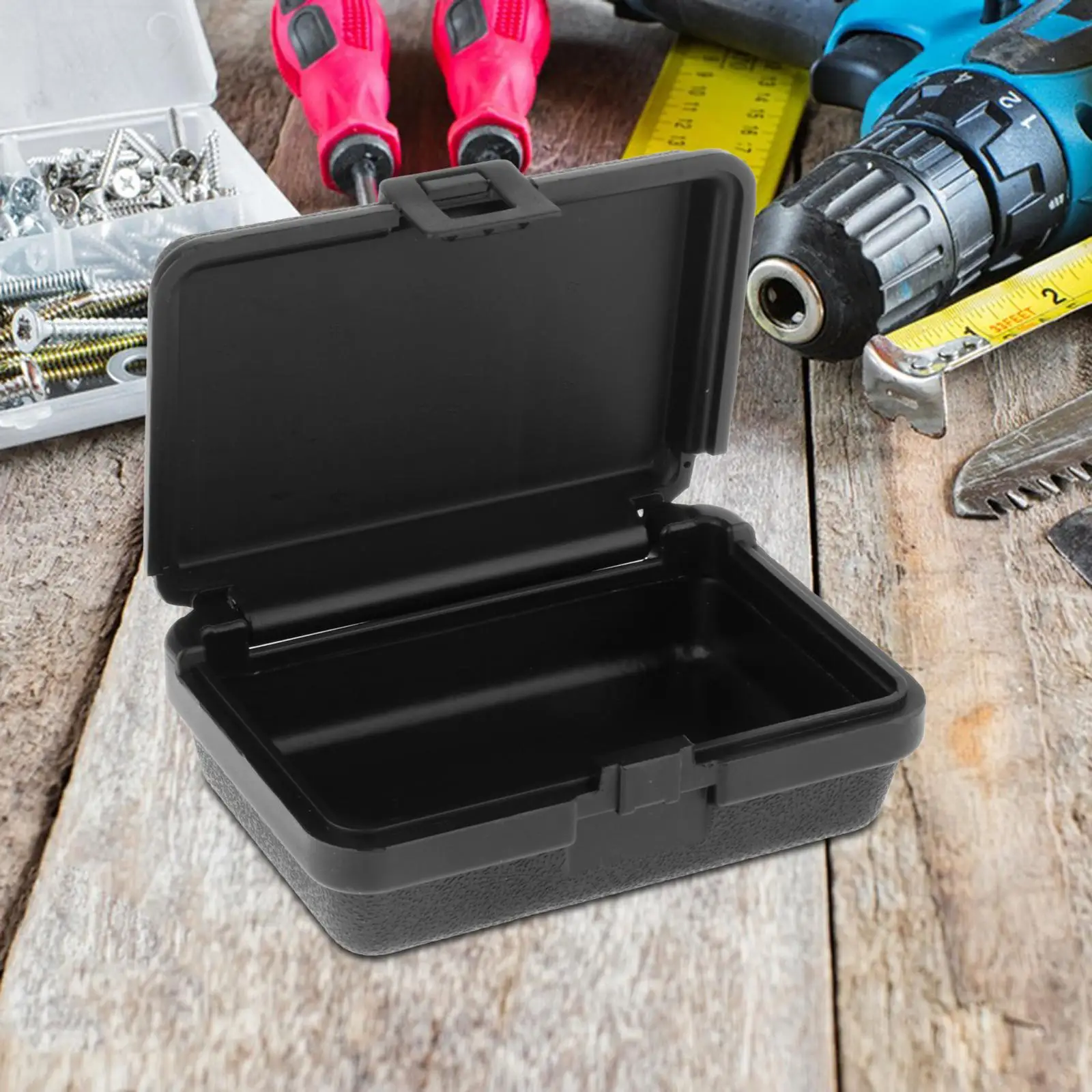 Toolbox Storage Case Small Waterproof Hardware Organizer Suitcase for Workplace Hobby or Craft Electronic Equipment Home Outdoor