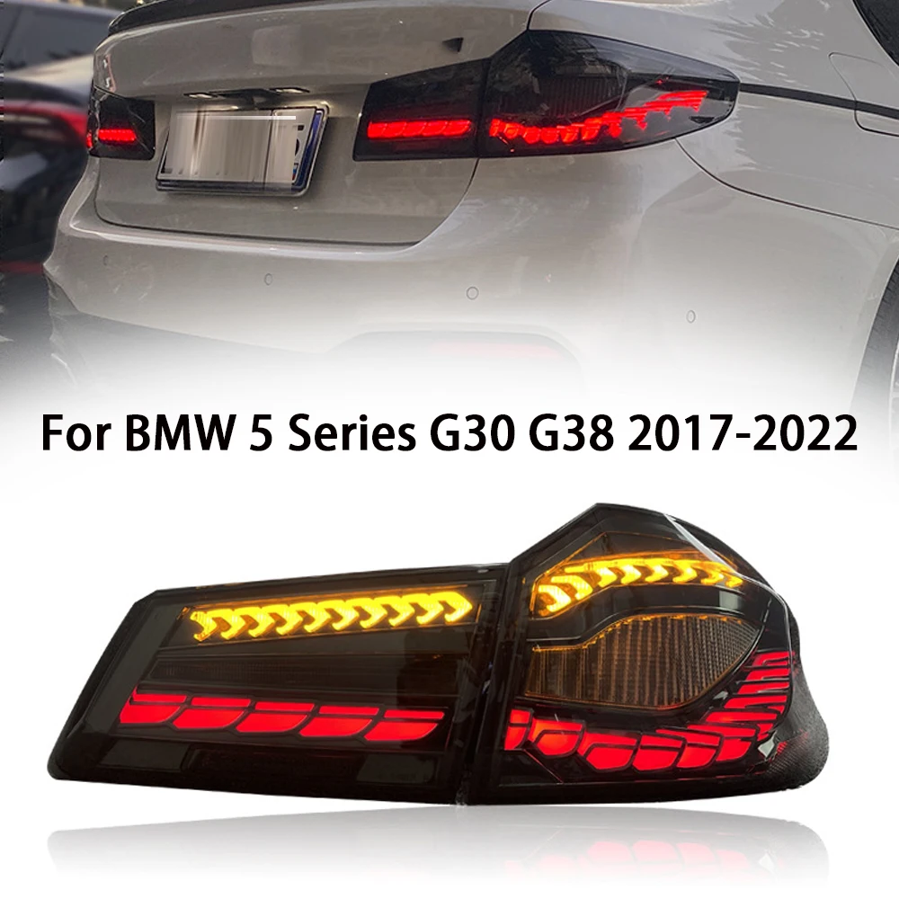 Car Accessories Led Rear Lights For BMW  5-Series G30 G38 Led Tail Light Assembly 2018-2023 Modified Taillight Plug And Play