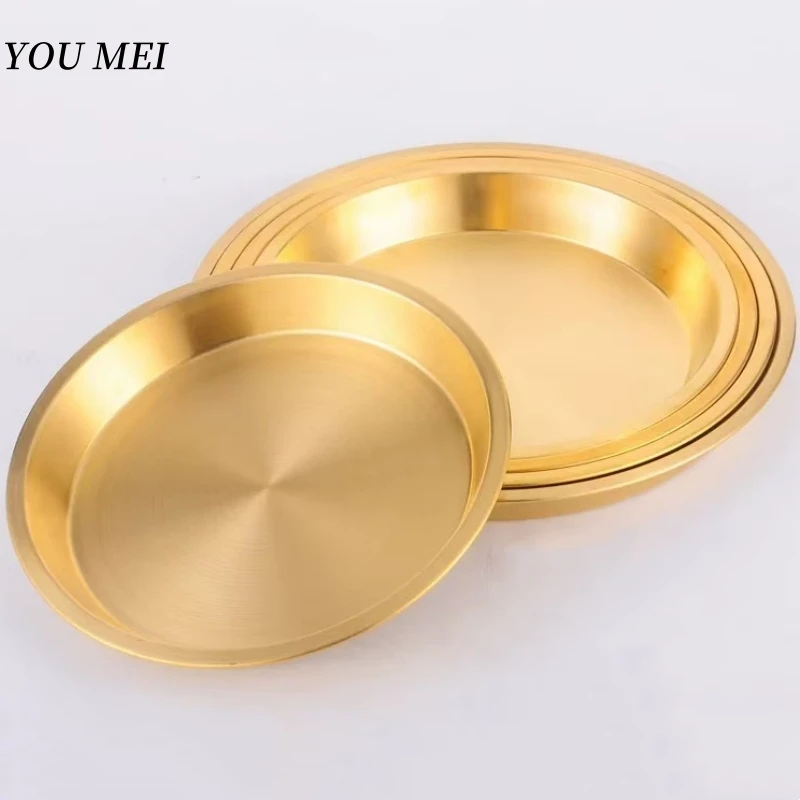 

Multiple Sizes Altars Brass Tray,Buddhism Tribute Polishing Exquisite Luster Plate,Tibetan Handicraft Holy Bowl Buddhist Item