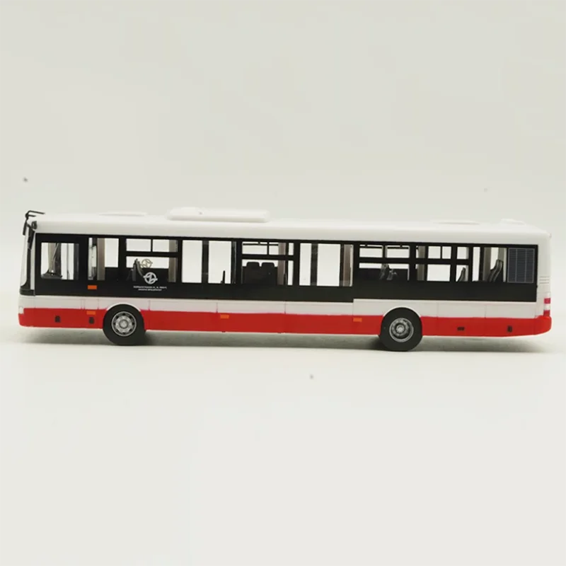 Diecast 1:43 Scale KAROSA Czech Bus Model Autobus SOR NB12 MHD Praha Bus Model Finished Simulation Collection Gift Toys