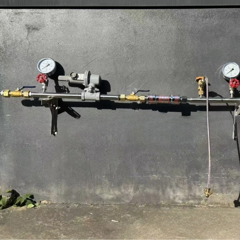 Hydrogen valve sets for various types of gas pipelines