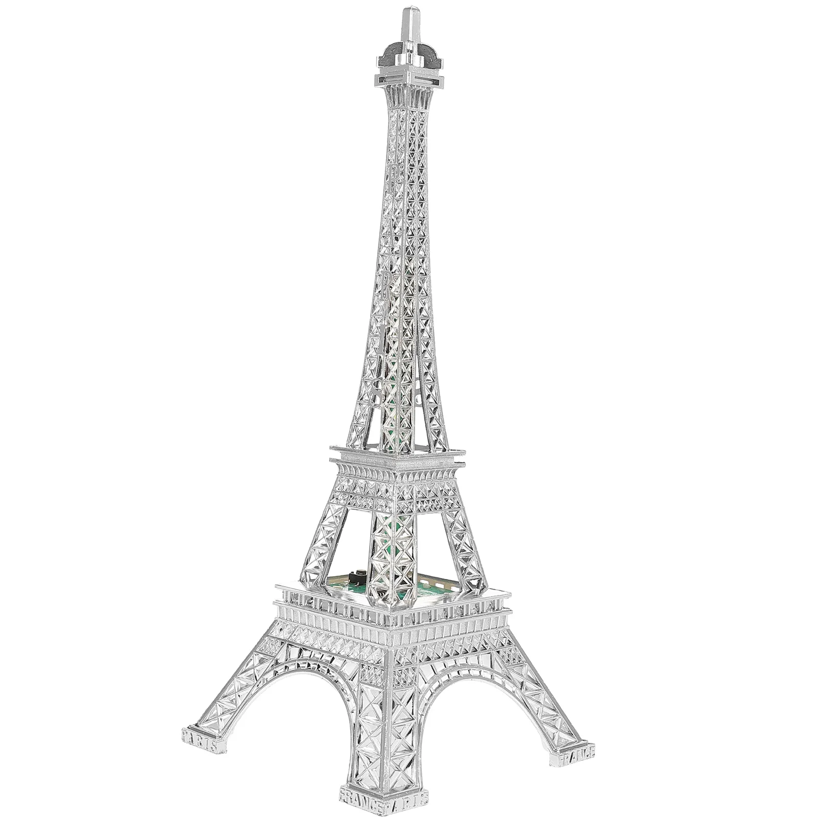 

Tower Ornaments Retro Eiffel Adorn Alloy Statue Decor Metal Crafts Office Figurine Prop Building Model Memorial