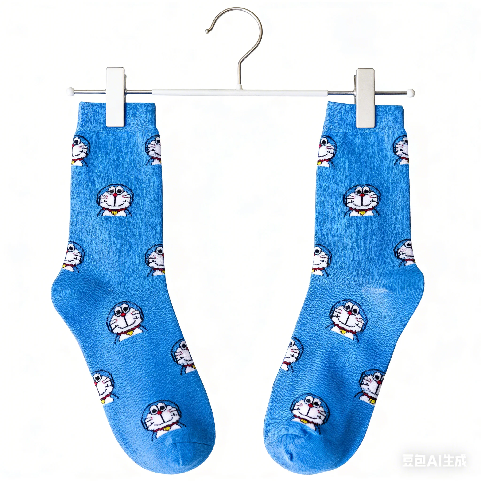 

Cartoon Doraemons Socks Girl Boy Combed Cotton Mid Tube Women's Sock Cute Men's Women's Socks Daily Necessities