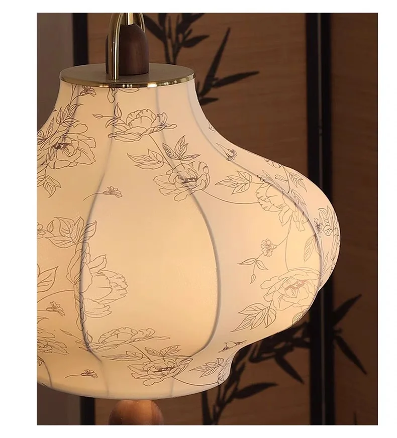 

Japanese Wabi-sabi Retro Pendant Lights Led E27 Romantic Fabric Art Decorative Hanging Lamp Bedroom Bedroom Tea/dining Room Cafe