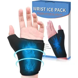 Wrist Ice Pack Wrap Gel Cold Pack Wrap for Wrist & Thumb Pain Relief Reusable Hot & Cold Therapy for Injuries Hand Care Tools