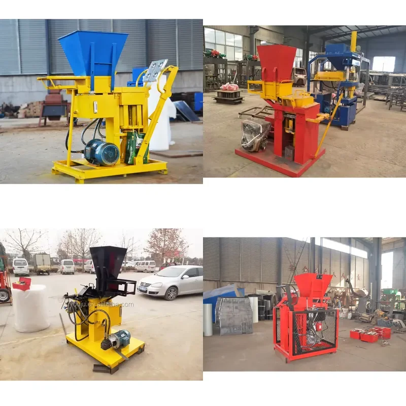 YOUJU Eco Brb Earth Compressed Block Machine Machine Making Block Interlocking Block Making Machine 4600pcs/day