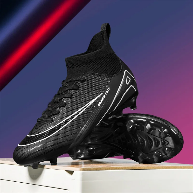 

New Men Football Shoes Professional Society Cleats Soccer Shoes Fast TF/FG Indoor Football Field Boots Sneaker Grass Training