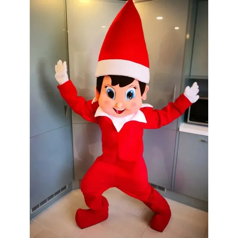 

2025 11 2024 Nauty Elf Cartoon Mascot Costume Fancy Dress Adult Size for Halloween Carnival Party Event Cosplay Hot T