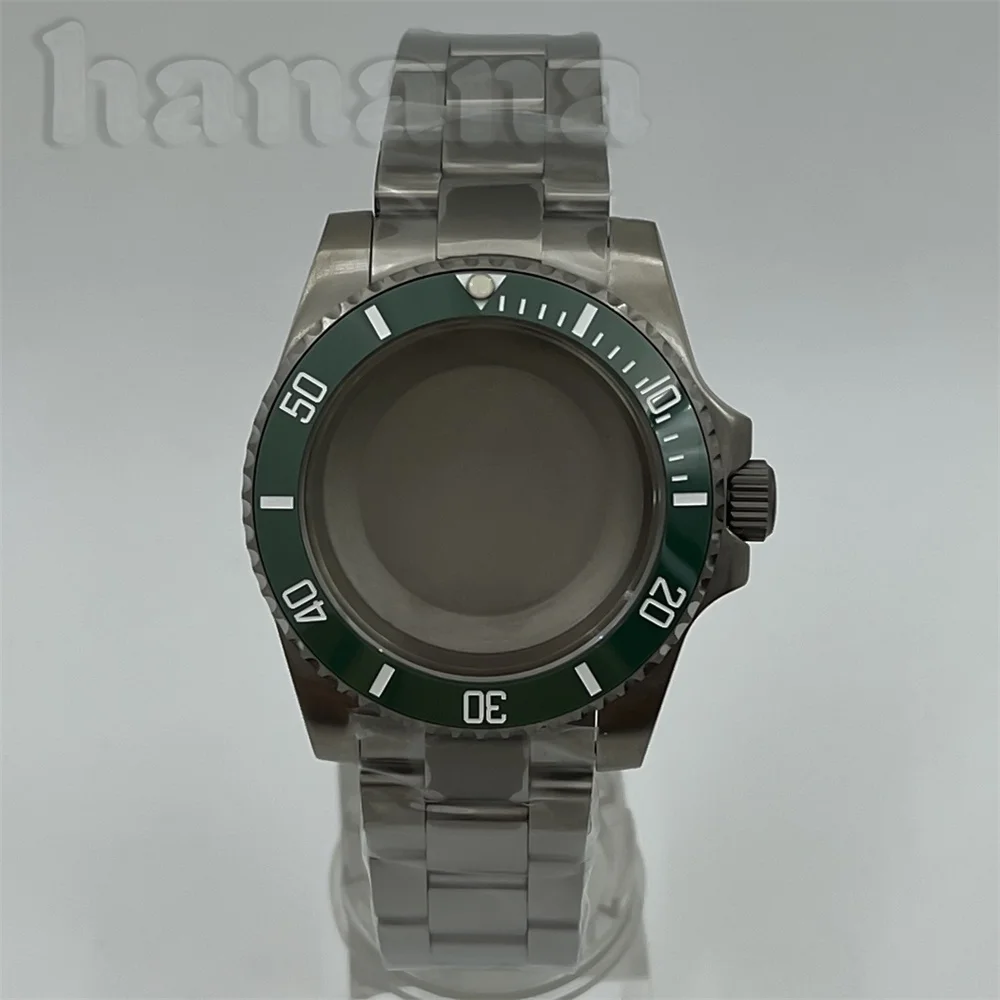 PT5000 40 мм SUB GMT титановый корпус ремешок с сапфировым стеклом подходит для NH34 NH35A 36 ETA2824 механизм запасные части для механических часов