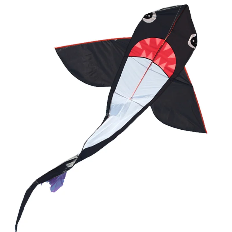 Outdoor Fun Sports 3.6m/2.5m Power  Shark Kite Factory Outlet With Handle And Line  Easy To Fly For Beginners