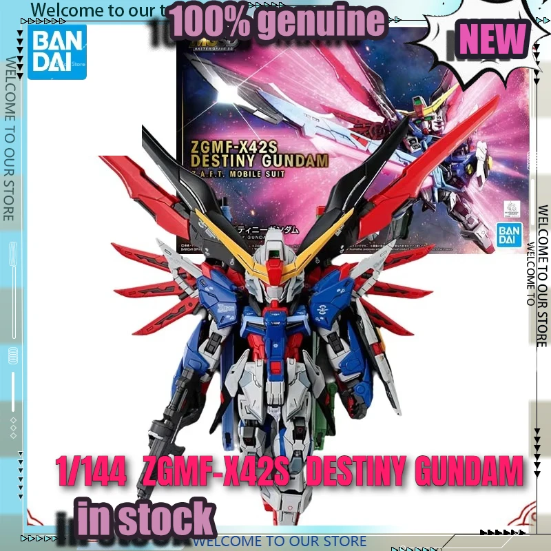 

Original BANDAI MGSD ZGMF-X42s Destiny SEED DESTINY 1/144 Assembly Model Kits Gundam Chibi Ver Action Figure Robot Plastic Model