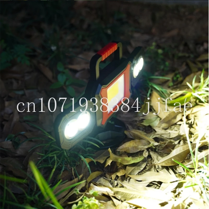 

Rechargeable Work Light Rotatable Portable Work Light Waterproof Cordless Work Site Lighting for Construction Site, Garage