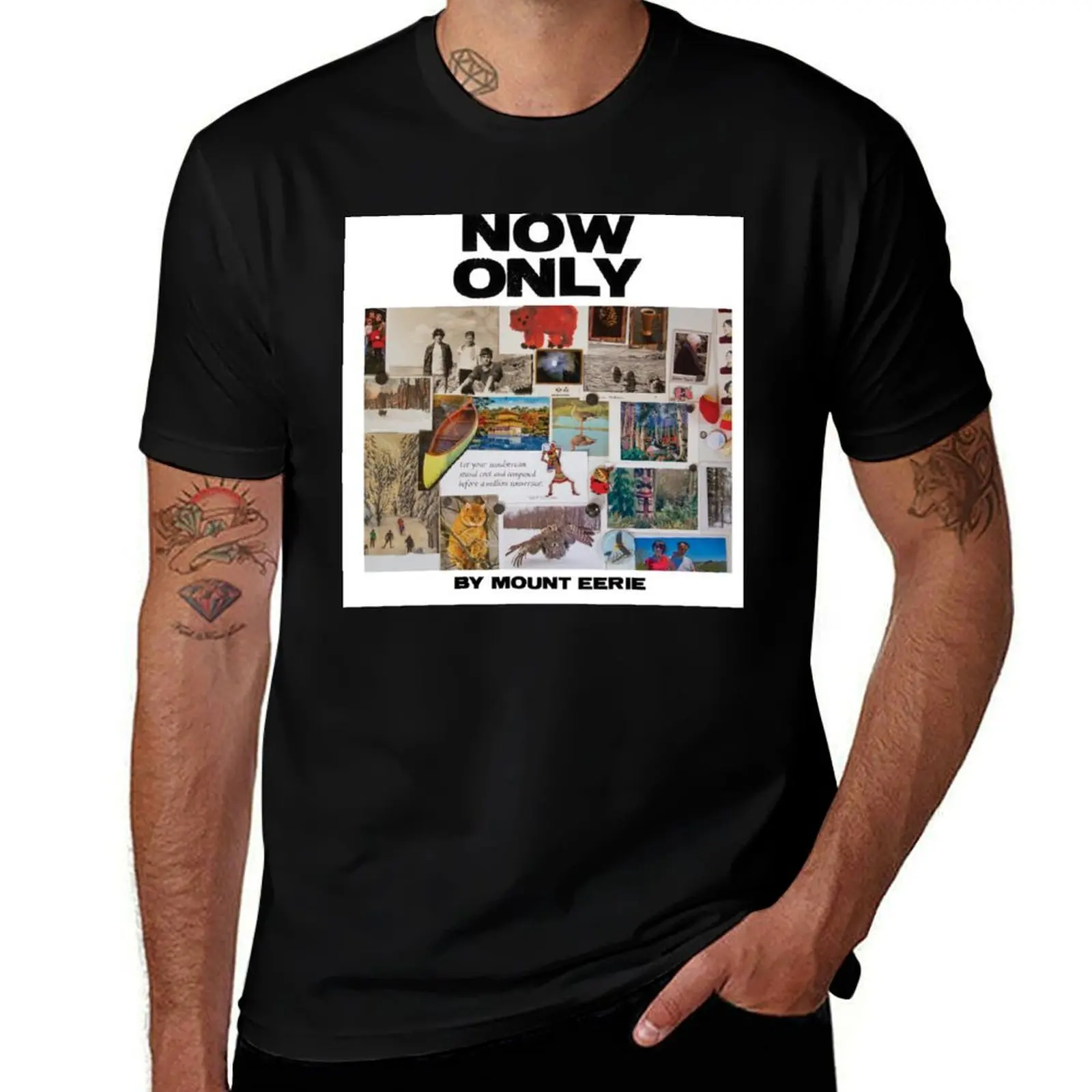 Mount Eerie - Now Only T-Shirt Festive Simple T-Shirt