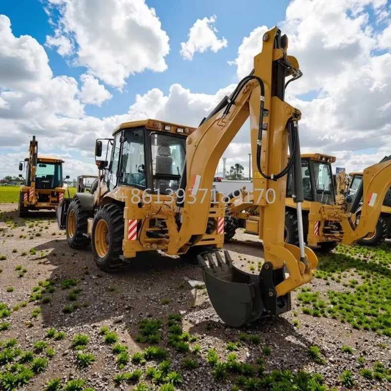 Professional Compact Tractor Loader and Backhoe with CE Certificate