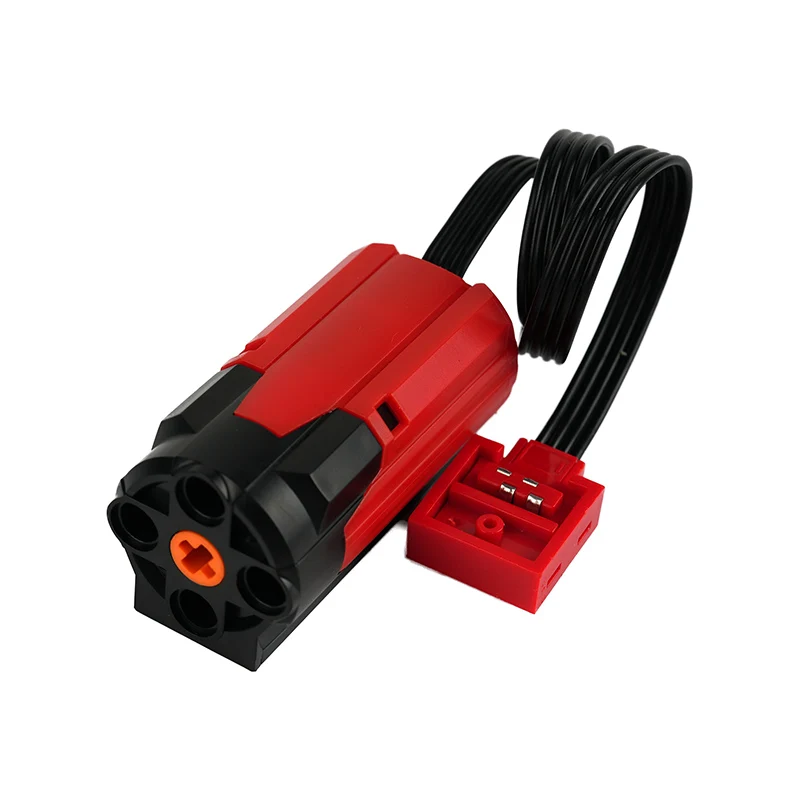 Versión mejorada, maquinaria tecnológica, Motor M con función de potencia para logotipos, bricolaje, coche, camión, bloques de construcción MOC