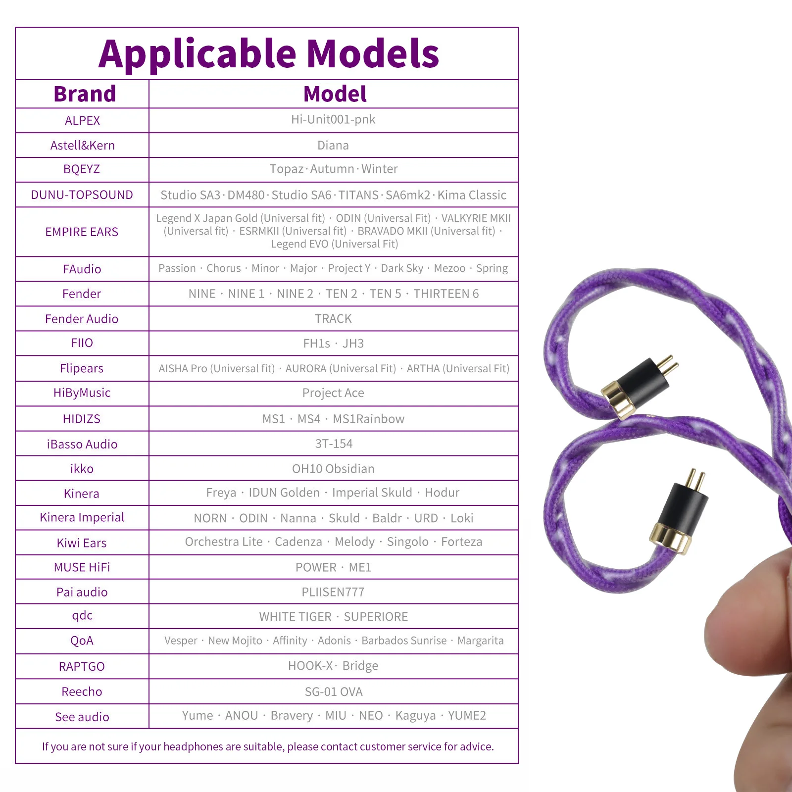 OKCSC AL65P 0.78 2 PIN سماعات كابل لـ FIIO JH3 EMPIRE EARS FAudio Fender HIDIZS كابل نحاسي كريستالي واحد مطلي بالفضة