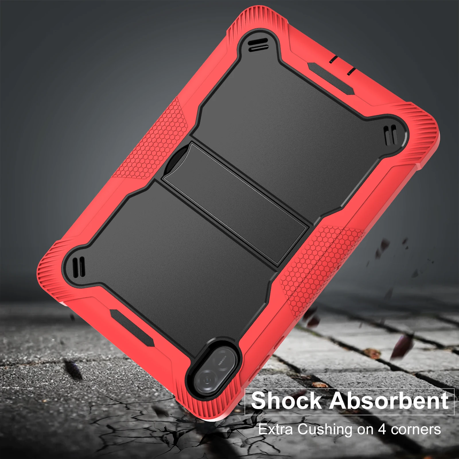 Heavy Duty Protective Case for Huawei Honor Pad X8b 2026 X8a 11 inch 2024 ShockProof Tablet Stand Cover for Honor Pad X8A 11