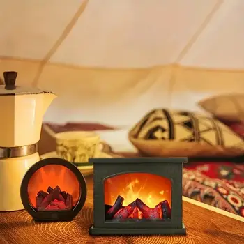 8支360°旋轉燈管,附DMX、WiFi遙控、RGB LED像素燈,適用於戶外迪斯可派對、電池供電和無線連接,可用於DJ舞台。 10 最佳銷售 閃爍火焰效果電池燈 - №4