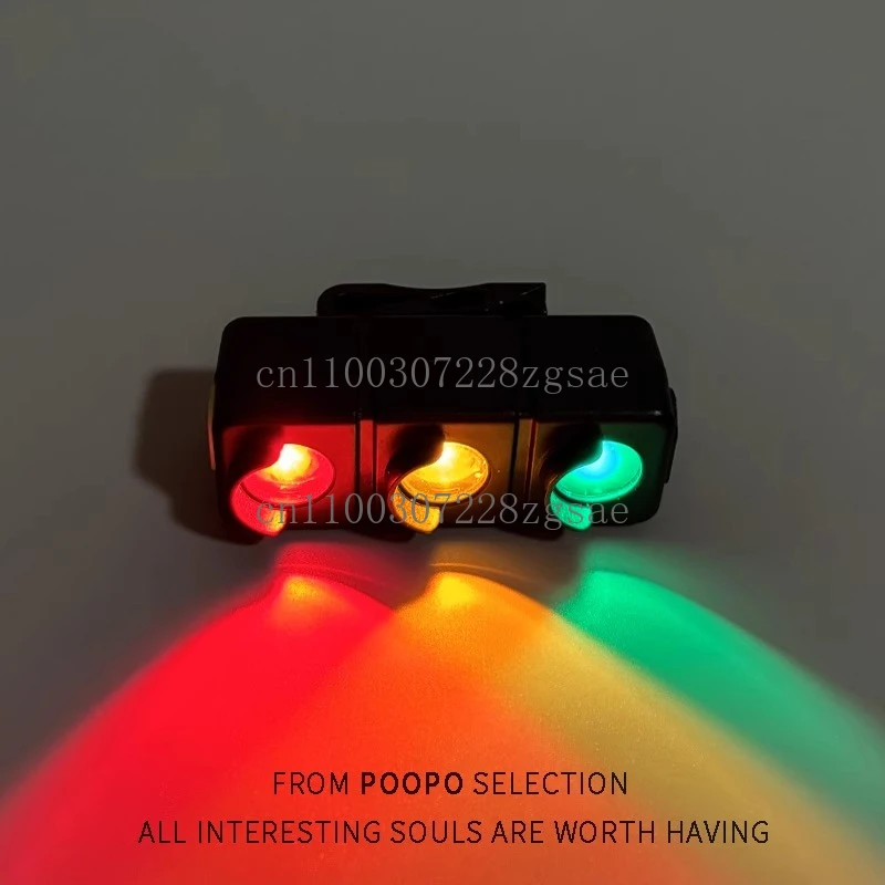 Creative Traffic  Signal  Safety Warning  USB Charging Strong Light Tail Light Night