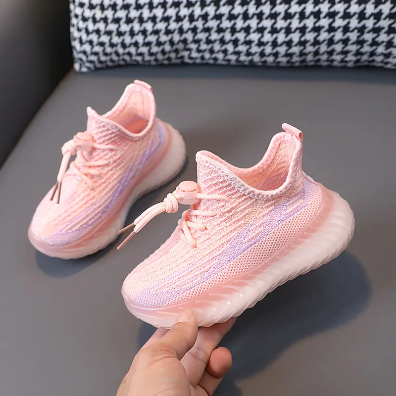 Girl Sneaker Spring Autumn New Kid Casual Shoe Running Shoe Soft Sole Anti Slip Kid Shoe Breathable Child Sneaker Sneaker Boy