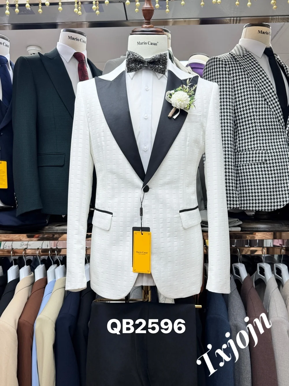 

Popular Single - Breasted Men's 3PCS 2025 Elegant Jacket Vest Suit Casual Party Prom Wedding Set for Wedding Groom Customized